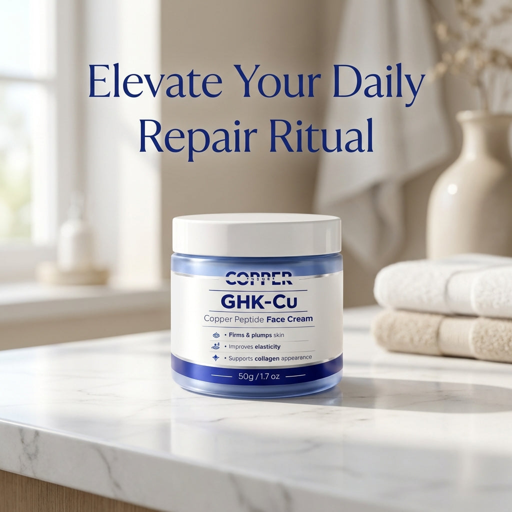 Barrier hydration copper peptide face cream