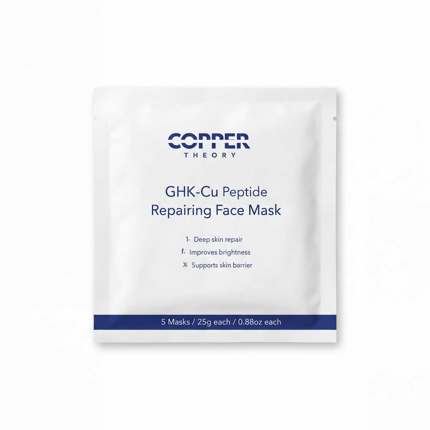 Copper Theory Copper Peptide Repair Mask packaging