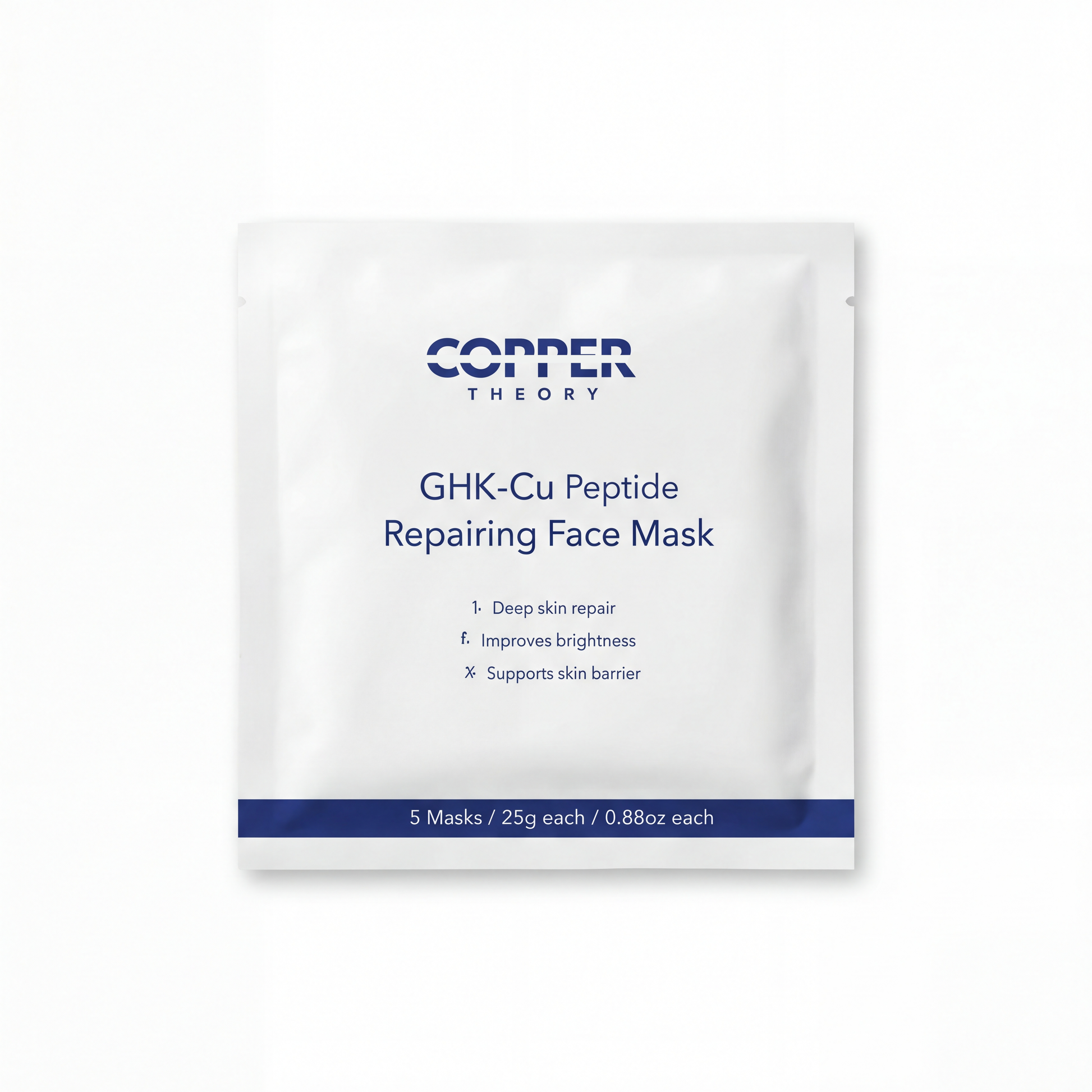 Copper Theory Copper Peptide Repair Mask packaging